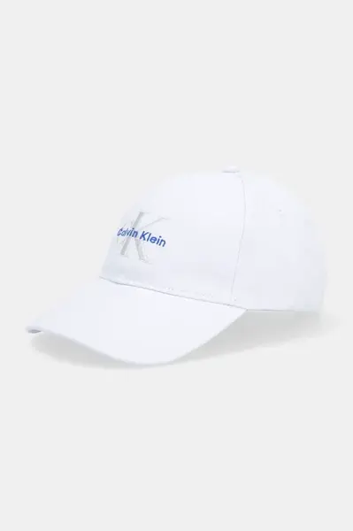 Bavlněná baseballová čepice Calvin Klein