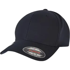 Wooly Combed Waterrepellent Dark Blue Cap