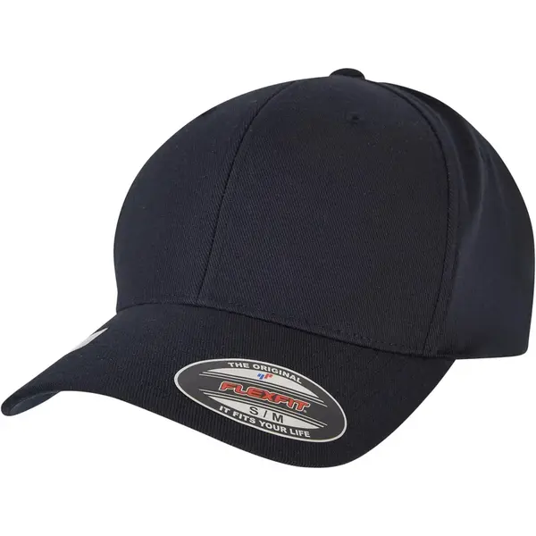 Wooly Combed Waterrepellent Dark Blue Cap