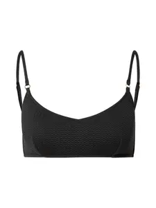 Seafolly Bikinový top  čierna