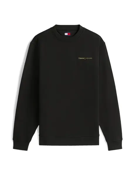 Tommy Jeans Mikina  zlatá / čierna