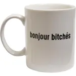 Bonjour Bitches Cup bílý