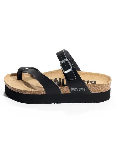 Bayton Šľapky  piesková / čierna