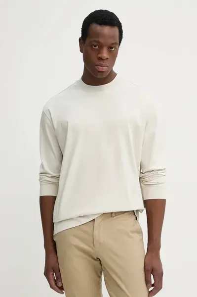 Bavlněné tričko s dlouhým rukávem BOSS C-Tubby 11