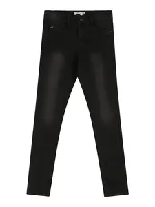 NAME IT Džínsy 'Pete'  čierny denim