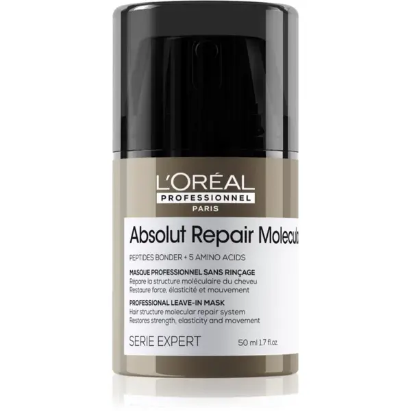 L’Oréal Professionnel Serie Expert Absolut Repair Molecular obnovujúca maska pre poškodené vlasy 50 ml