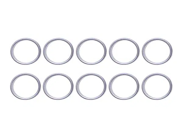 BGS technic Těsnící kroužky 13 mm pro olejové výpusti, sada 10 ks - BGS 126-UM13 Velikost: 17 mm