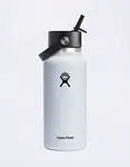 Hydro Flask Wide Mouth with Flex Straw Cap (946 ml) White