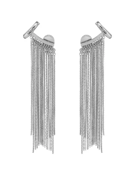 Liu Jo Dlouhé ocelové náušnice s řetízky LJ2783