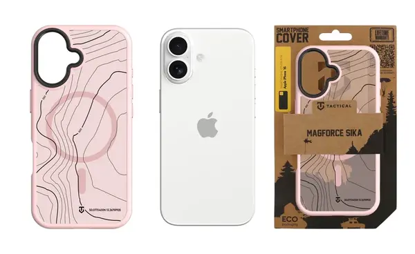 Zadní kryt Tactical MagForce Hyperstealth Sika pro Apple iPhone 16, pink panther