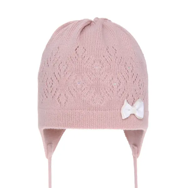 AGBO Čepice podzimní/jarní dívčí růžová Slawia