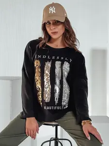 Dámská oversize halenka MODEZINE černá