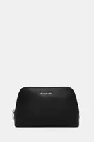 Kožená kosmetická taška MICHAEL Michael Kors černá barva, 32F5SJ6T2T