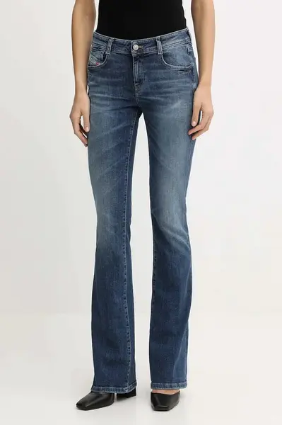 Džíny Diesel 1969 D-EBBEY L.34 dámské, medium waist, A11005.09J33