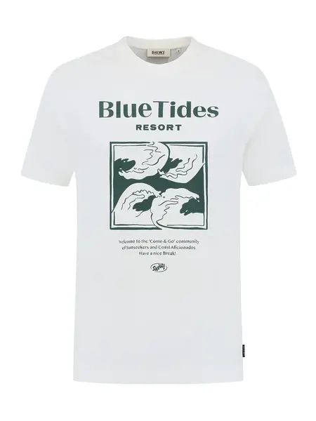 Shiwi Tričko 'Liam'  čierna / biela