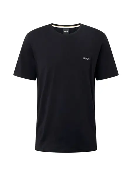 BOSS Tričko 'Mix&Match'  čierna / biela