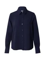 SEIDENSTICKER Blúzka  námornícka modrá