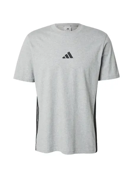 ADIDAS SPORTSWEAR Funkčné tričko  sivá melírovaná / biela