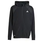 ADIDAS PERFORMANCE Tréningová bunda 'Tech Apparel'  čierna / biela