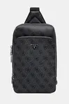 Ledvinka Guess MILANO černá barva, HMMILO P5226
