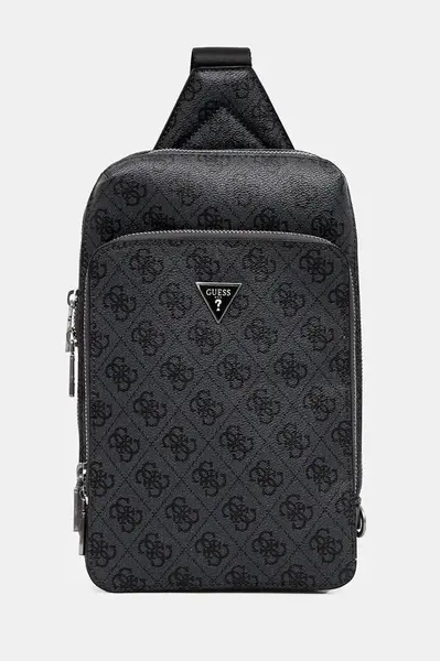 Ledvinka Guess MILANO černá barva, HMMILO P5226