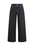 KARL LAGERFELD JEANS Plisované rifle  čierna