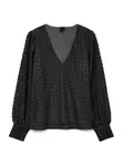 VERO MODA Blúzka 'VMBECCA'  čierna