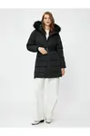 Koton Dámský černý kabát