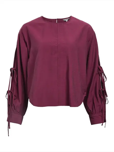 OBJECT Blúzka 'OBJKENNY'  purpurová