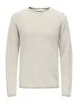 Only & Sons Sveter 'SERIC'  slonová kosť