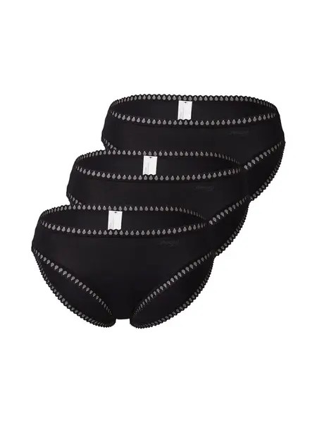 SLOGGI Nohavičky 'Go Crush'  tmavosivá / čierna