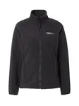 JACK WOLFSKIN Funkčná flisová bunda 'Moonrise'  antracitová / biela