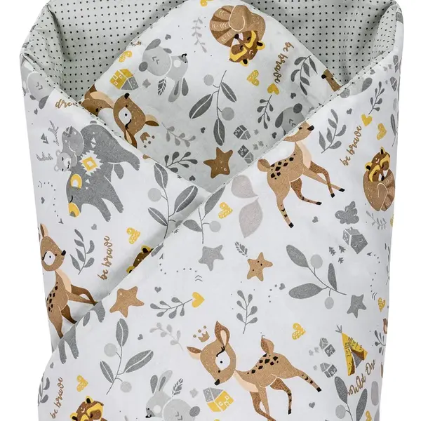 Medi Partners Double-Sided Cotton Baby Wrap