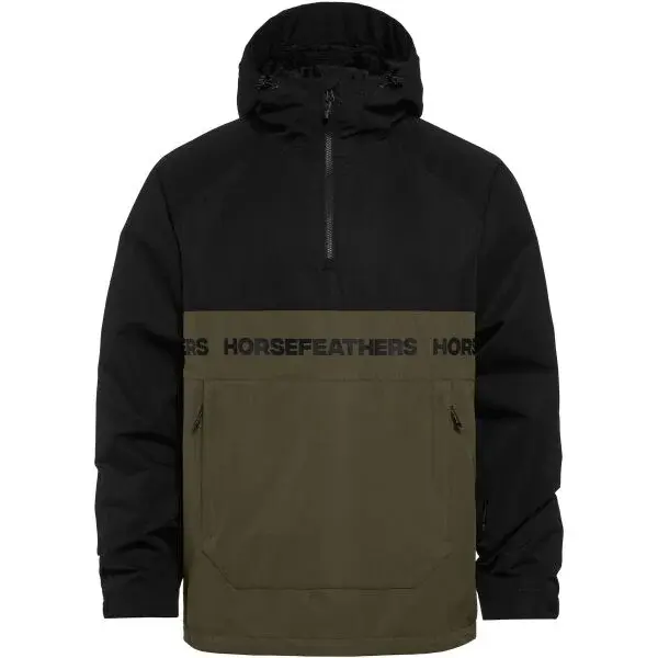 Horsefeathers GORDIE Pánska lyžiarska/snowboardová bunda, hnedá, veľkosť