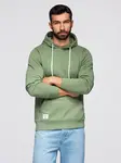 Ombre Men's BASIC kangaroo sweatshirt with hood