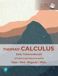 Thomas' Calculus: Early Transcendentals, SI Units - Christopher Heil, Przemyslaw Bogacki, Maurice Weir, Joel Hass