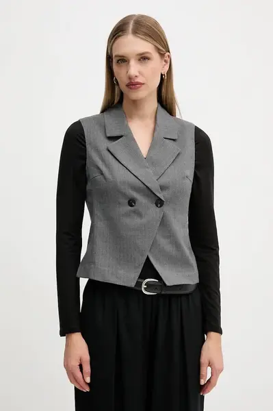 Vesta United Colors of Benetton šedá barva, 2X8MDJ00O