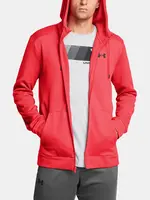 Pánská mikina Under Armour UA Armour Fleece FZ Hoodie-RED - Pánské