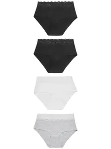 Next Nohavičky  sivá / čierna / biela