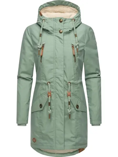 Ragwear Zimná parka 'Elsie'  mätová