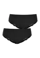 LASCANA Nohavičky 'Hipster'  čierna