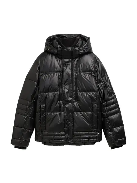 TOM TAILOR Zimná bunda  čierna