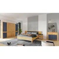 Linea Natura ŠATNÍ SKŘÍŇ, divoký dub, dub artisan, divoký dub, 256,8/225/58 cm