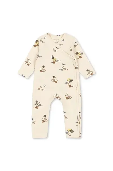 Dětské rampery Konges Sløjd BASIC NEWBORN ONESIE GOTS KS103704