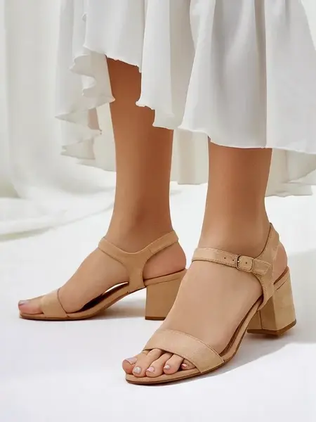 Resti Women’s eco‑suede sandals Quarter