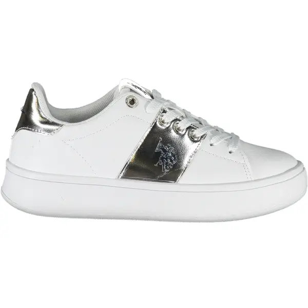 US POLO BEST PRICE WHITE WOMEN&#39;S SPORTS SHOES