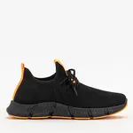 Resti Black and orange women's sports shoes Bommgi - Footwear