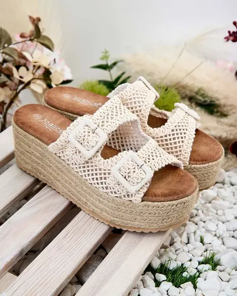 Resti Royalfashion Women's Olcana platform flip-flops