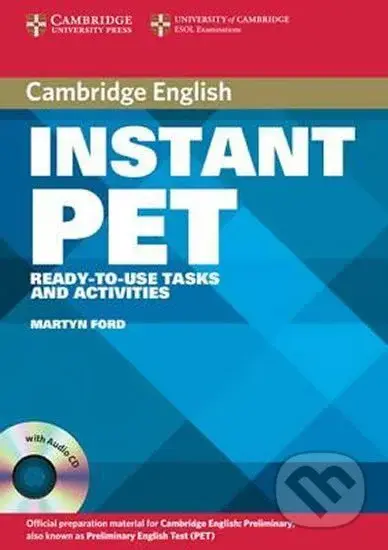 Instant PET: Book and Audio CD Pack - Martin Ford - kniha z kategorie Jazykové učebnice a slovníky