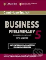 Cambridge BEC 5 Preliminary: Student´s Book with answers - kniha z kategorie Jazykové učebnice a slovníky